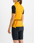 SPORTFUL Cycling gilet - FIANDRE LIGHT NORAIN - yellow