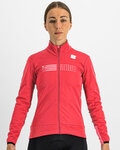 SPORTFUL Cycling thermal jacket - TEMPO - pink