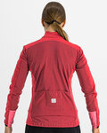 SPORTFUL Cycling thermal jacket - TEMPO - pink