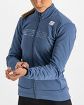 SPORTFUL Cycling thermal jacket - TEMPO - blue