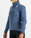 SPORTFUL Cycling thermal jacket - TEMPO - blue