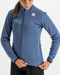SPORTFUL Cycling thermal jacket - TEMPO - blue