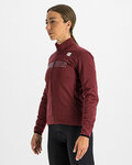 SPORTFUL Cycling thermal jacket - TEMPO - brown