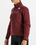 SPORTFUL Cycling thermal jacket - TEMPO - brown