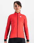 SPORTFUL Cycling windproof jacket - NEO SOFTSHELL - red/black