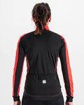 SPORTFUL Cycling windproof jacket - NEO SOFTSHELL - red/black