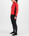 SPORTFUL Cycling windproof jacket - NEO SOFTSHELL - red/black