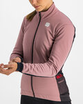 SPORTFUL Cycling windproof jacket - NEO SOFTSHELL - pink