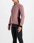 SPORTFUL Cycling windproof jacket - NEO SOFTSHELL - pink