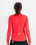 SPORTFUL Cycling winter long sleeve jersey - KELLY THERMAL - red