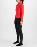 SPORTFUL Cycling winter long sleeve jersey - KELLY THERMAL - red