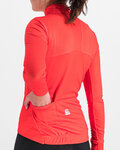 SPORTFUL Cycling winter long sleeve jersey - KELLY THERMAL - red