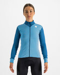SPORTFUL Cycling winter long sleeve jersey - KELLY THERMAL - blue