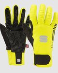 SPORTFUL Cycling long-finger gloves - SOTTOZERO - yellow