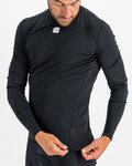 SPORTFUL Cycling long sleeve t-shirt - SOTTOZERO - black