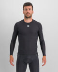 SPORTFUL Cycling long sleeve t-shirt - BODYFIT PRO - black