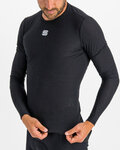 SPORTFUL Cycling long sleeve t-shirt - BODYFIT PRO - black