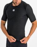 SPORTFUL Cycling short sleeve t-shirt - BODYFIT PRO - black