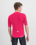 SPORTFUL Cycling short sleeve jersey - MONOCROM - pink