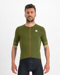 SPORTFUL Cycling short sleeve jersey - MONOCROM - green