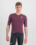 SPORTFUL Cycling short sleeve jersey - MONOCROM - purple