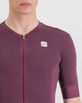 SPORTFUL Cycling short sleeve jersey - MONOCROM - purple