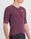 SPORTFUL Cycling short sleeve jersey - MONOCROM - purple