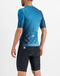 SPORTFUL Cycling short sleeve jersey - ROCKET - blue