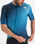 SPORTFUL Cycling short sleeve jersey - ROCKET - blue