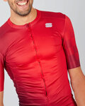 SPORTFUL Cycling short sleeve jersey - ROCKET - red