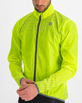 SPORTFUL Cycling windproof jacket - REFLEX - light green