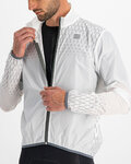 SPORTFUL Cycling windproof jacket - REFLEX - white