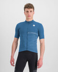 SPORTFUL Cycling short sleeve jersey - GIARA - blue