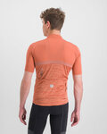 SPORTFUL Cycling short sleeve jersey - GIARA - orange