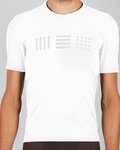 SPORTFUL Cycling short sleeve t-shirt - GIARA - white