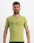 SPORTFUL Cycling short sleeve t-shirt - GIARA - light green