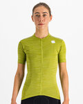 SPORTFUL Cycling short sleeve jersey - SUPERGIARA - light green