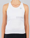 SPORTFUL Cycling tank top - GIARA - white