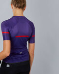 SPORTFUL Cycling short sleeve jersey - EVO - purple