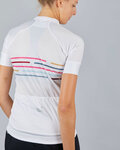SPORTFUL Cycling short sleeve jersey - VELODROME - white