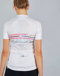 SPORTFUL Cycling short sleeve jersey - VELODROME - white