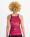 SPORTFUL Cycling tank top - VELODROME - cyclamen