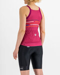SPORTFUL Cycling tank top - VELODROME - cyclamen