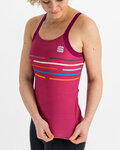 SPORTFUL Cycling tank top - VELODROME - cyclamen