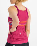 SPORTFUL Cycling tank top - VELODROME - cyclamen
