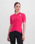 SPORTFUL Cycling short sleeve jersey - MONOCROM - pink