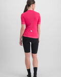 SPORTFUL Cycling short sleeve jersey - MONOCROM - pink