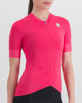 SPORTFUL Cycling short sleeve jersey - MONOCROM - pink