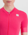 SPORTFUL Cycling short sleeve jersey - MONOCROM - pink