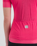 SPORTFUL Cycling short sleeve jersey - MONOCROM - pink